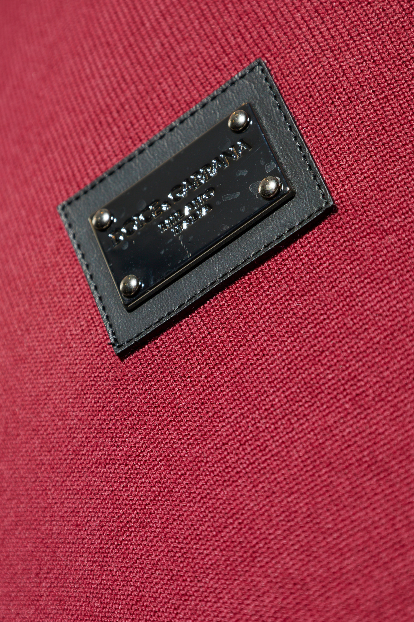 Dolce & Gabbana Turtleneck with application with logo